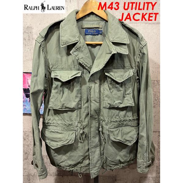 送料込 正規 ポロ ラルフローレン M43 UTILITY JACKET メンズ S ミリタリー フ...