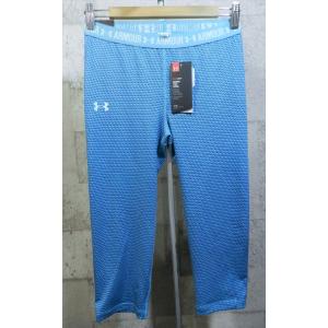 未使用 定価5000円 ユース L アンダーアーマー ヒートギア カプリ タイツ パンツ 155-159 W71-76 レギンス スパッツ UNDER ARMOUR GFT3884｜creep-shopping