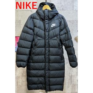 送料込 美品 ナイキ 定価24750円 メンズ フィル ダウン ウインドランナー コート 黒 S NIKE ベンチコート AA8854-010｜creep-shopping