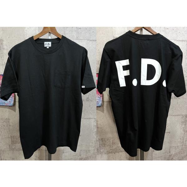 極美品 F.D. 鹿島アントラーズ ポケット Tシャツ 黒 L メンズ