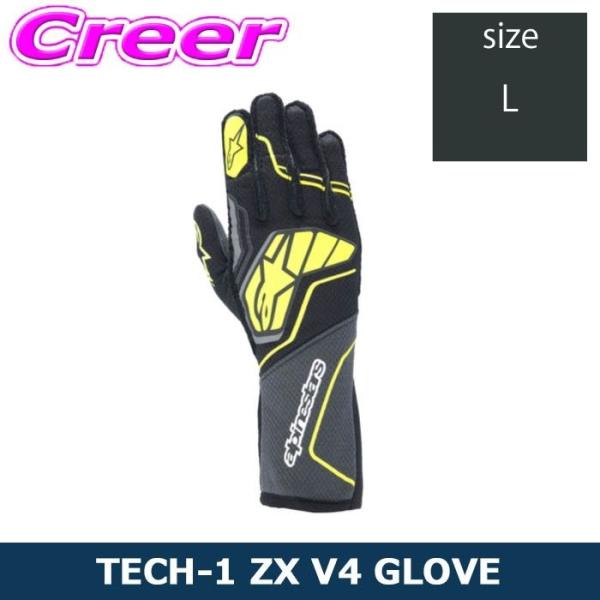 アルパインスターズ 4輪用 レーシンググローブ TECH-1 ZX V4 GLOVE サイズ L 3...