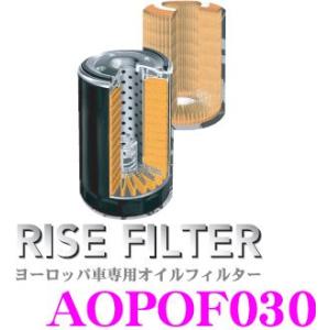 RISE FILTER AOPOF030 高品質ヨーロッパ車専用オイルフィルター