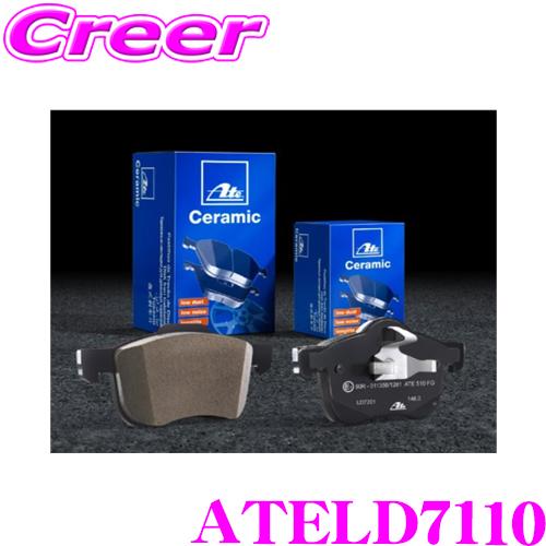 ATE アーテ ATELD7110 欧州車用ダストレスブレーキパッドAUDI A4(B6)/A4(B...