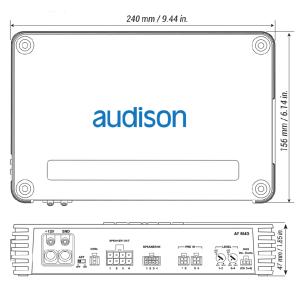 オーディソン AF M4D DSP内蔵アンプの...の詳細画像1
