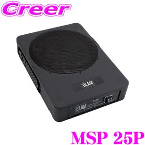 25cm薄型パワードサブウーファー BlackBox X10 μディメンション Black Box X10 200wattパワードサブウーハー