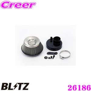 BLITZ ブリッツ No.26186 SUS POWER AIR CLEANER スズキ ワゴンR[ターボエンジン](MC12S)用 サスパワー コアタイプエアクリーナー
