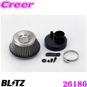 BLITZ ブリッツ No.26186 SUS POWER AIR CLEANER スズキ ワゴンR[ターボエンジン](MC22S)用 サスパワー コアタイプエアクリーナー