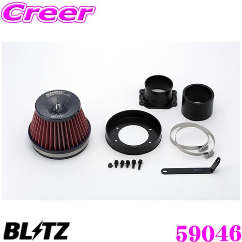 BLITZ No.59046 SUS POWER CORE TYPE LM-RED トヨタ チェイサ...