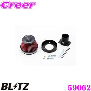 BLITZ ブリッツ No.59062 SUS POWER CORE TYPE LM-RED トヨタ カローラフィールダー(ZZE123G)用 サスパワー コアタイプLM エアクリーナー｜creer-net