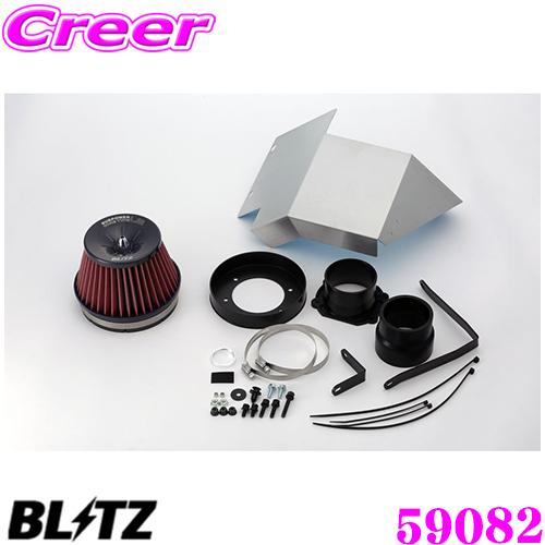 BLITZ No.59082 SUS POWER CORE TYPE LM-RED 三菱 ランサーエ...