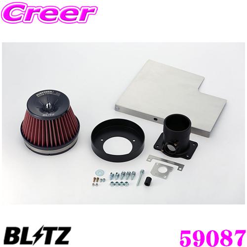 BLITZ ブリッツ No.59087 SUS POWER CORE TYPE LM-RED スバル...