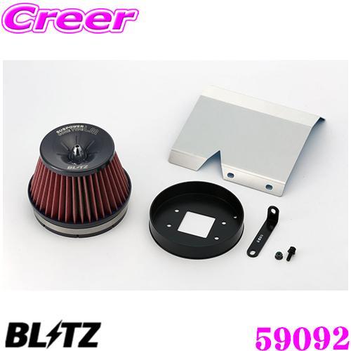 BLITZ No.59092 SUS POWER CORE TYPE LM-RED マツダ ロードス...