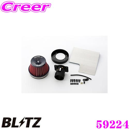 BLITZ No.59224 SUS POWER CORE TYPE LM-RED スバル WRX ...