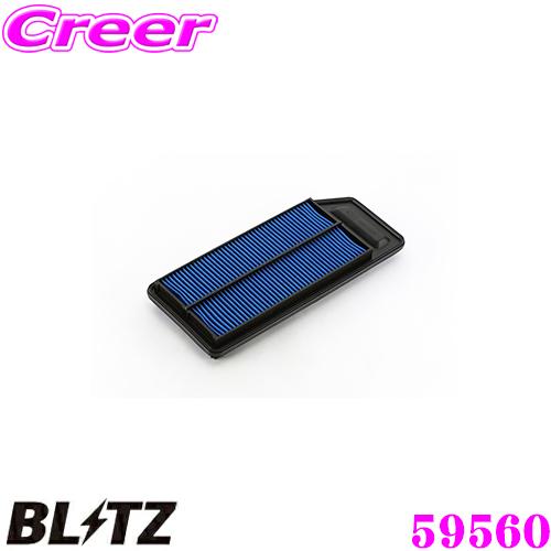BLITZ ブリッツ DH-80B No.59560 POWER AIR FILTER LMD ホン...