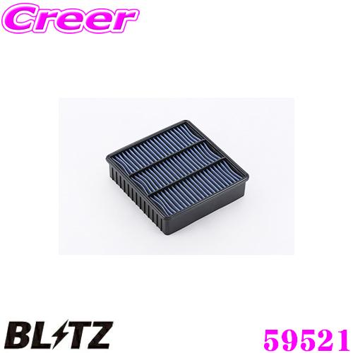 BLITZ SM-51B No.59521 SUS POWER AIR FILTER LM 三菱 ラ...