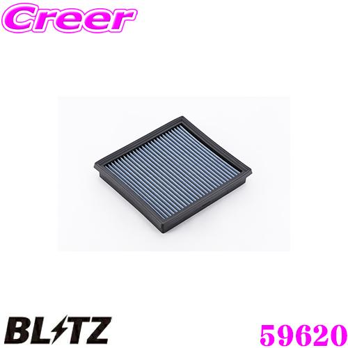 BLITZ ブリッツ WT-161B No.59620 POWER AIR FILTER LM レク...