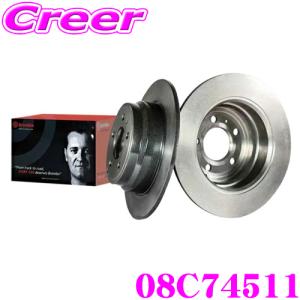 ブレンボ brembo 08.C745.11 ディスクローター ブレーキローター リア用 2枚 ミニ F55 F56 F57 クーパーS クーパーSD｜creer-net