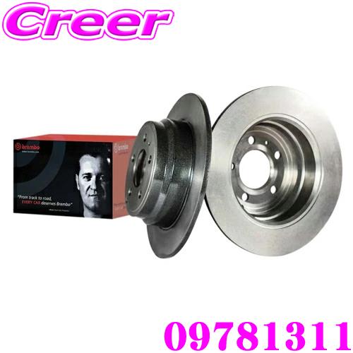 ブレンボ brembo 09.7813.11 ディスクローター ブレーキローター リア用 2枚 スバ...