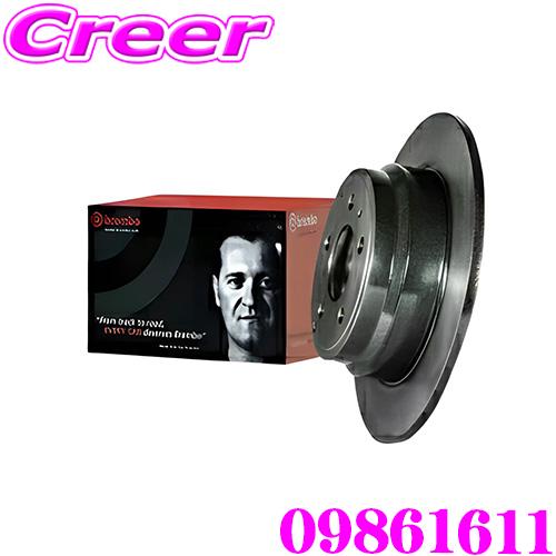 ブレンボ brembo 09.8616.11 ディスクローター ブレーキローター フロント用(1枚)...