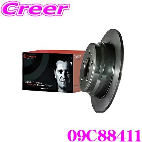 ブレンボ brembo 09.C884.11 ディスクローター ブレーキローター リア用 1枚 VW...