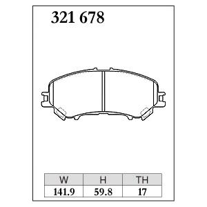 DIXCEL ディクセル EC321678 純...の詳細画像2