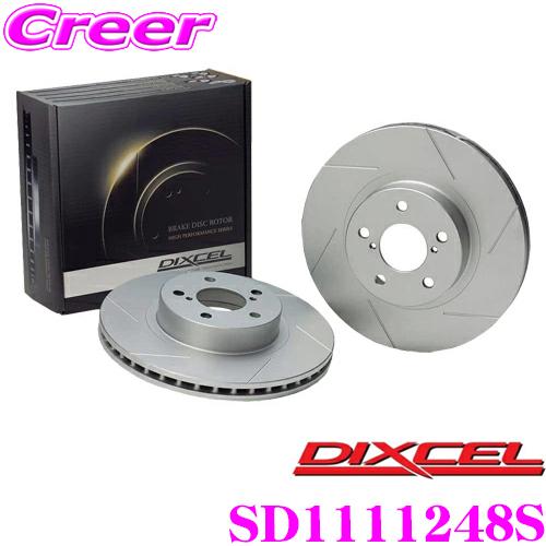 DIXCEL ディクセル SD1111248S SDtypeスリット入りブレーキローター(ブレーキデ...