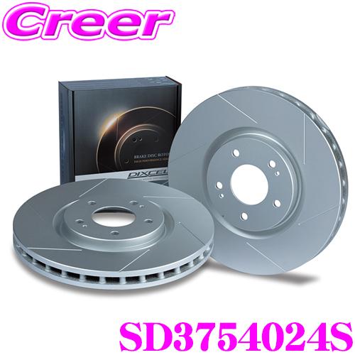 DIXCEL SD3754024S スリッド入り ブレーキローター 左右セット ZC33S スイフト...