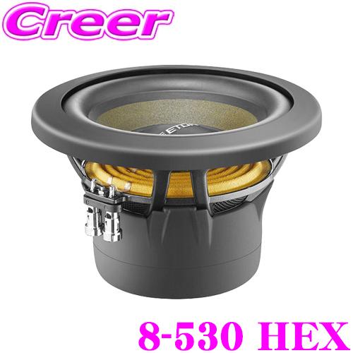 イートン 8-530 HEX 20cm 2Ω DVCサブウーファー HEXシリーズ アラミド繊維ブラ...