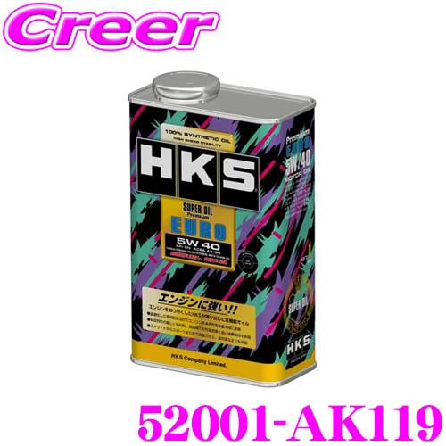 HKS エンジンオイル 52001-AK119 スーパーオイルプレミアムユーロ SAE:5W40 A...