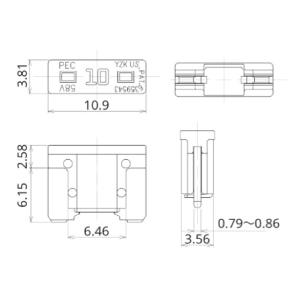 ICE FUSE アイスフューズ 低背ヒューズ...の詳細画像2