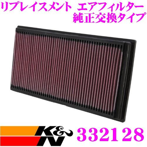 K&amp;N 純正交換フィルター 33-2128アウディ A3 8L(A4)  など 用リプレイスメント ...
