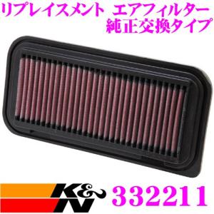 K&N エアフィルター マツダ 用 33-5038 + メンテナンスキット K&N K&Nエアクリーナー スズキ / マツダ系 用 33-2826 (エア