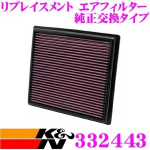 K&N 純正交換フィルター 33-2284マツダ RX-8 用リプレイスメント