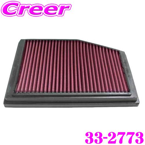 K&amp;N 純正交換フィルター 33-2773ポルシェ ボクスター986用リプレイスメント ビルトインエ...