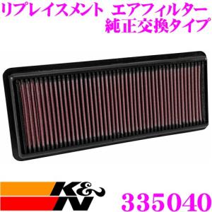 K&N 純正交換フィルター 33-5040 マツダ ND系 ロードスター用 リプレイスメント ビルトインエアフィルター｜creer-net