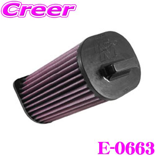 K&amp;N 純正交換フィルター E-0663 日産 ZV37 / YV37 スカイライン リプレイスメン...