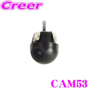 MAXWIN マックスウィン CAM53 超小型埋込み式サイドカメラ 1円玉より小さい超小型 対角170° 正像・鏡像切替 DV12V専用｜creer-net