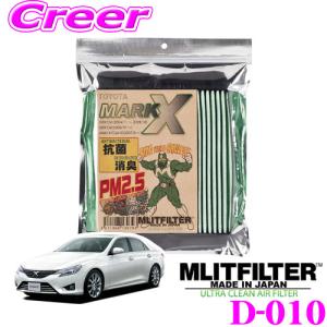 MLITFILTER エムリットフィルター D-010 マークX/マークXジオ専用エアコンフィルター｜creer-net