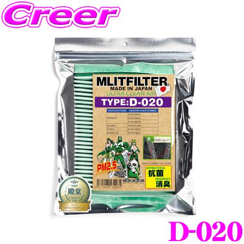 MLITFILTER エムリットフィルター TYPE:D-020 エアコンフィルター