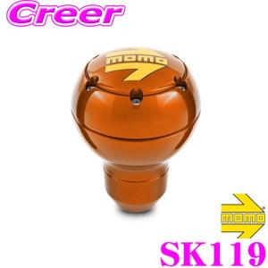 MOMO（モモ） 正規品 シフトノブ SK117 ROUND METAL RED ラウンド
