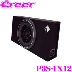 日本正規品 ロックフォード RockfordFosgate PUNCH P3S-1X12 30cmサブウーファー搭載最大入力800W薄型ウーファーBOX｜creer-net