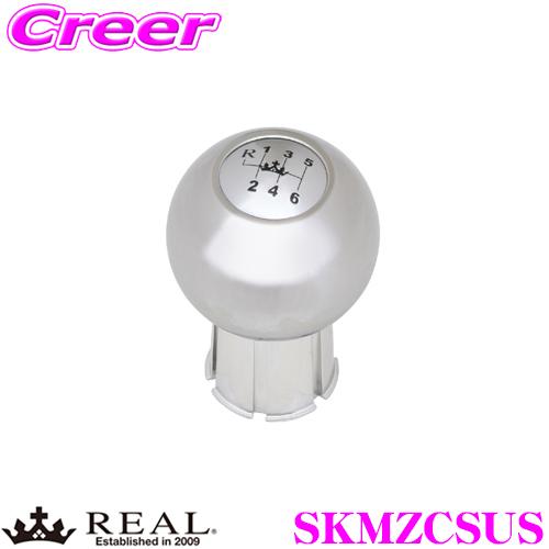 REAL レアル SKMZCSUS SK-MZC-SUS シフトノブ マツダ ND5RC ロードスタ...