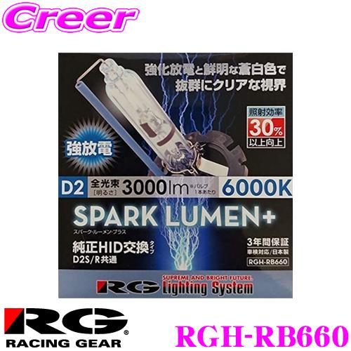 RG Lighting System RGH-RB660 純正交換HIDバルブ POWER HID ...