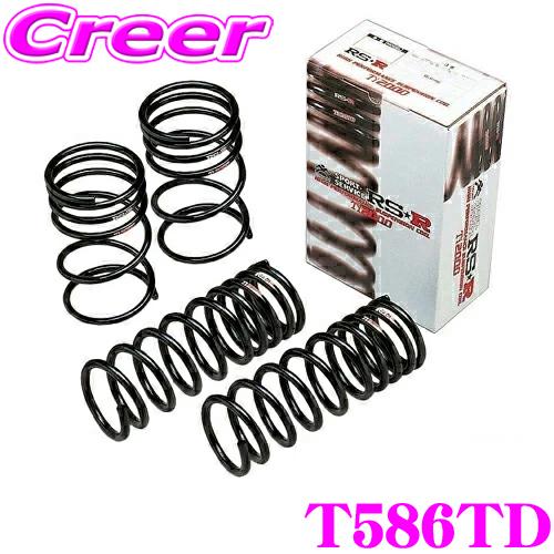 RS-R Ti2000ローダウンサスペンション T586TD トヨタ MXWH60 プリウス 用 ダ...