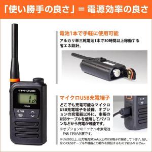 STANDARD 特定小電力トランシーバー 日...の詳細画像3