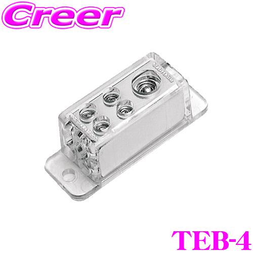 【在庫あり即納!!】オーディオテクニカ TEB-4 アースブロック【4イン(8AWG)・1アウト(4...