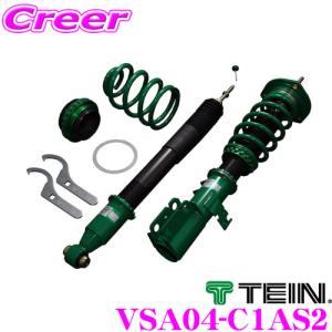 TEIN テイン FLEX Z VSA04-C1AS2 減衰力16段階車高調整式ダンパーキット ホンダ GD1/GD3 フィット 3年6万キロ保証