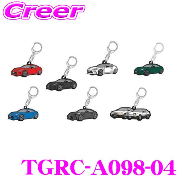 TGR ラバーキーホルダー TGRC-A098-04 GR86 グレー TOYOTA GAZOO R...