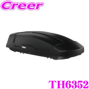 【在庫あり即納!!】THULE Force XT M ブラック TH6352  フォースXT M ルーフボックス (ジェットバッグ) 【デュアルオープン ブラック】 TH6292-1後継品｜creer-net
