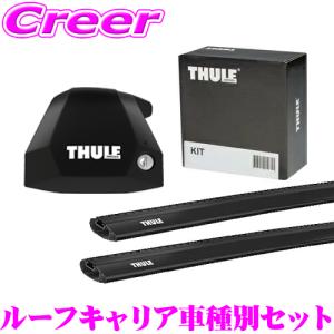 THULE（スーリー） THULE SQUAREBARSYSTEM 7121 スチールスクエアバー